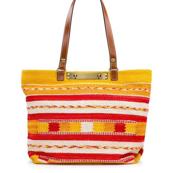 Patricia Nash Chennai Hand Loomed Summer Tote NWT - Picture 1 of 4